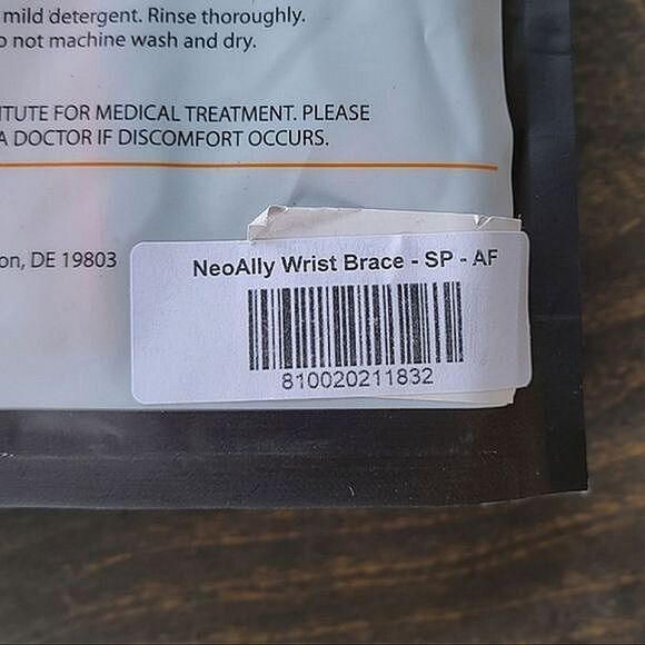 NWT NeoAlly® Wrist & Forearm Compression Sleeves Pair size S - Picture 7 of 14